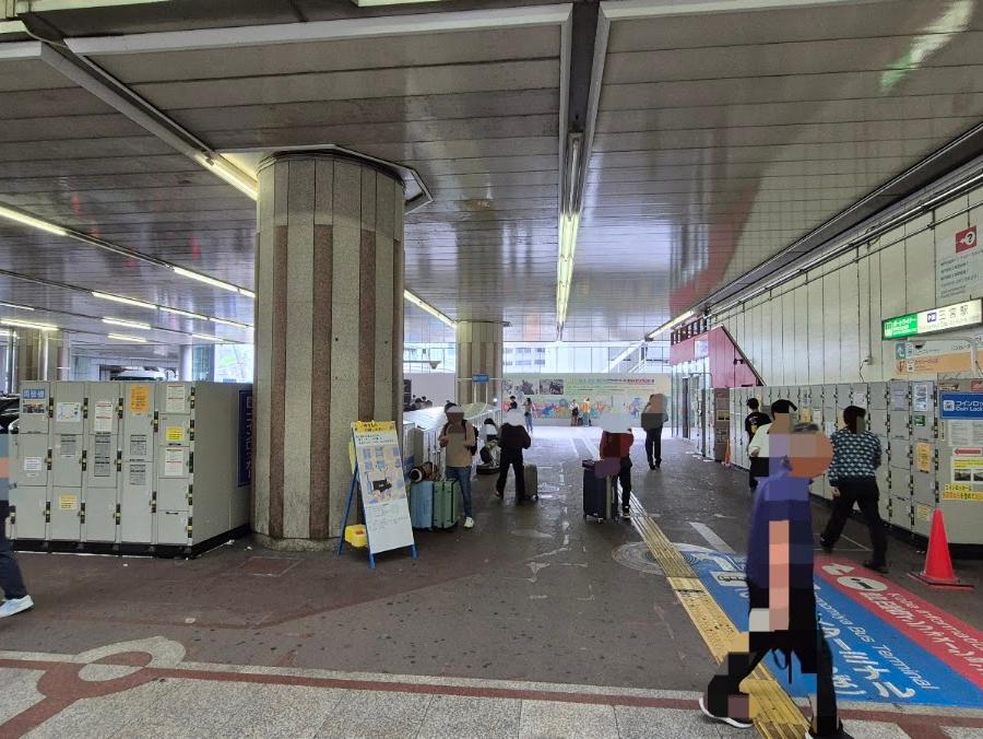 Sannomiya Station Lockers