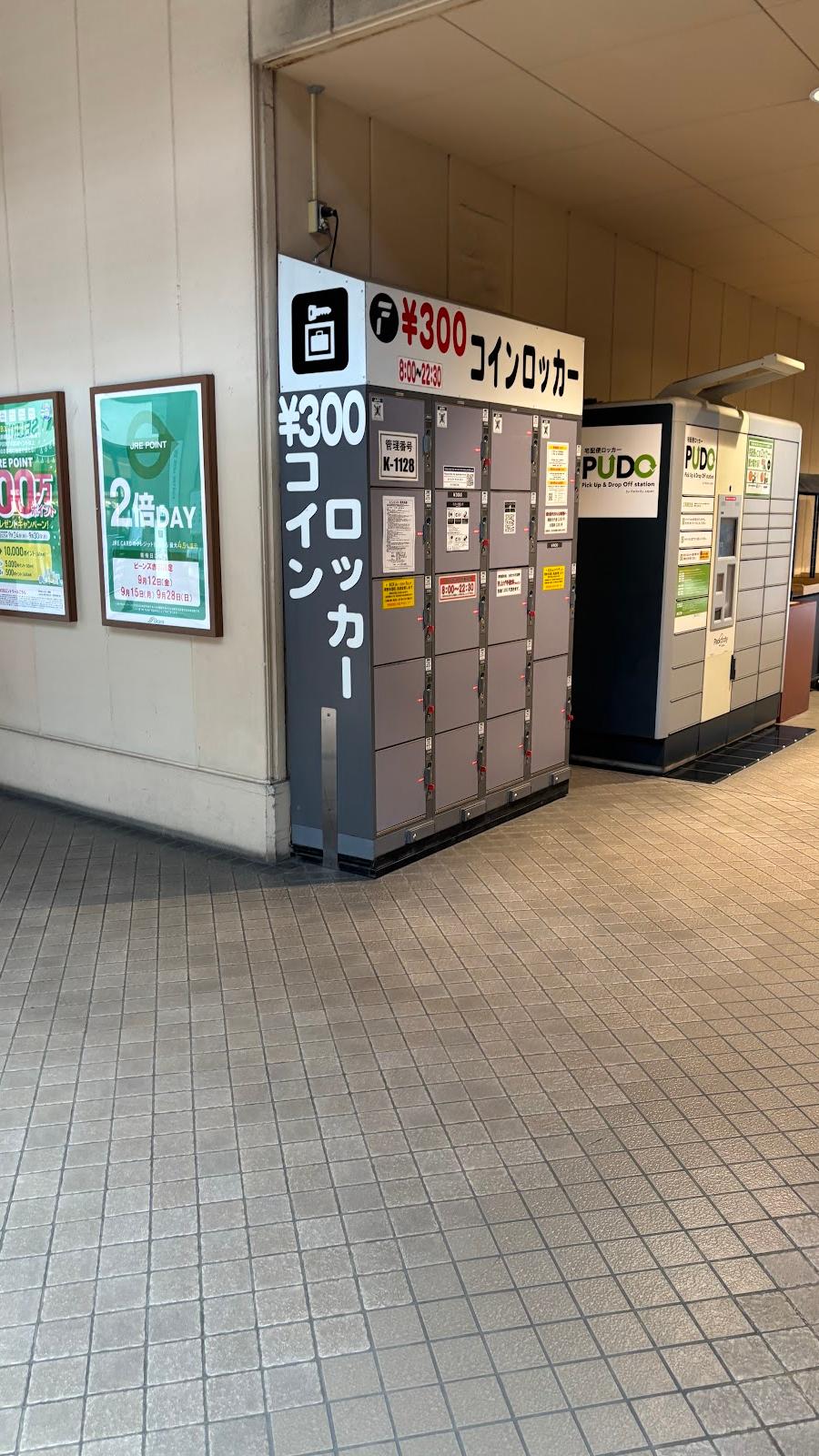 Akabane-iwabuchi Station Lockers