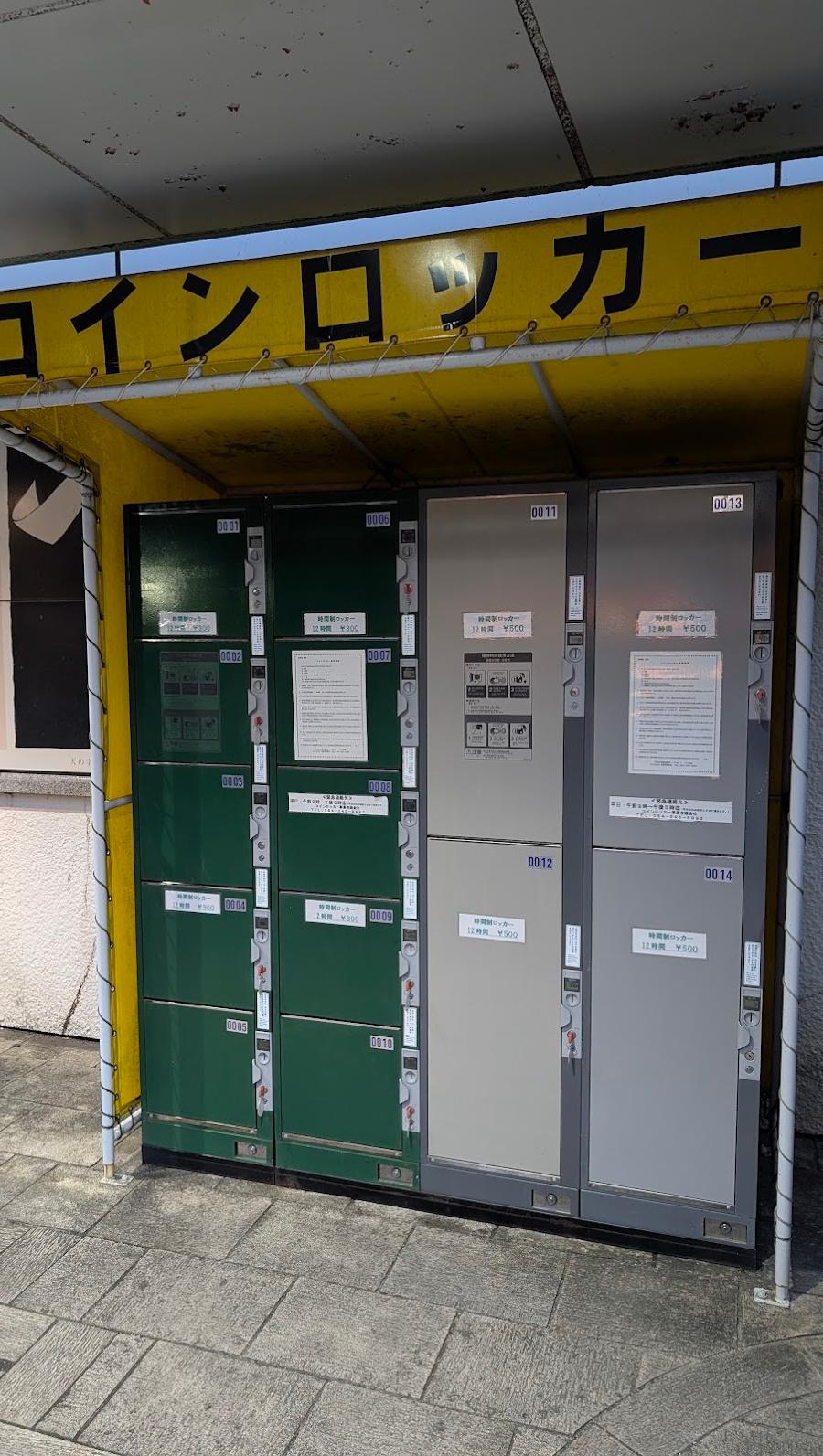Higashi-Shizuoka Station Lockers