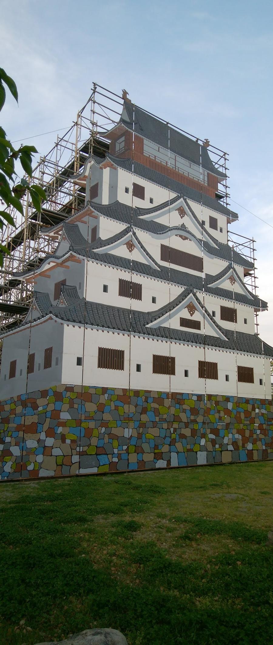 The site of Yanagawa Castle Donjon foundation